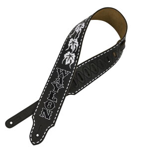 Fender tF_[ Waylon Jennings Signature Strap Black M^[Xgbv