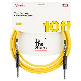 Fender フェンダー Tom DeLonge To The Stars Instrument Cable Graffiti Yellow 3m ギターケーブル ギターシールド