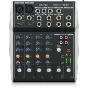 BEHRINGER �x�����K�[ XENYX 802S �A�i���O�~�L�T�[ USB�I�[�f�B�I�C���^�[�t�B�X�@�\����