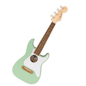Fender tF_[ Fullerton Strat Uke Walnut Fingerboard White Pickguard Surf Green RT[gTCY GNgbNEN