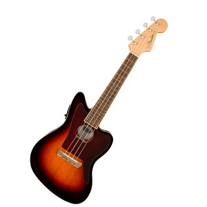 Fender tF_[ Fullerton Jazzmaster Uke Walnut Fingerboard ׂb Pickguard 3-Color Sunburst RT[gTCY GNgbNEN
