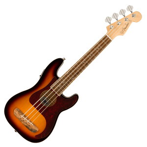 Fender tF_[ Fullerton Precision Bass Uke Walnut Fingerboard ׂb Pickguard 3-Color Sunburst GNgbNx[XEN