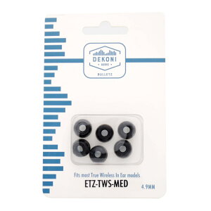 Dekoni Audio �f�R�j�I�[�f�B�I ETZ-TWS-MED BULLETZ TWS �C���[�`�b�v M�T�C�Y 3�y�A