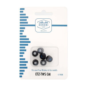 Dekoni Audio �f�R�j�I�[�f�B�I ETZ-TWS-SM BULLETZ TWS �C���[�`�b�v S�T�C�Y 3�y�A