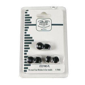 Dekoni Audio �f�R�j�I�[�f�B�I ETZ-TWS-PL BULLETZ TWS �C���[�`�b�v S/M/L �e1�y�A