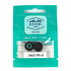 Dekoni Audio �f�R�j�I�[�f�B�I S-TWS-LG BULLETZ TWS �C���[�`�b�v L�T�C�Y 1�y�A
