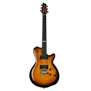 Godin S_ LGXT Cognac Burst Flame AA GLM^[