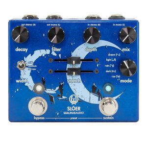 WALRUS AUDIO EHXI[fBI SLOER BL Stereo Ambient Reverb o[u M^[GtFN^[