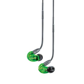SHURE シュア SE215SPE-GN-A Special Edition Green 高遮音性イヤホン グリーン