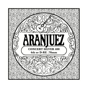 ARANJUEZ �A�����t�F�X Concert Silver 404 4���p �o���� 0.78mm �N���V�b�N�M�^�[��