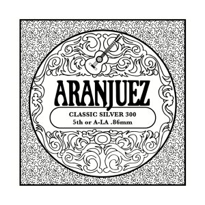 ARANJUEZ �A�����t�F�X Classic Silver 305 5���p �o���� 0.86mm �N���V�b�N�M�^�[��