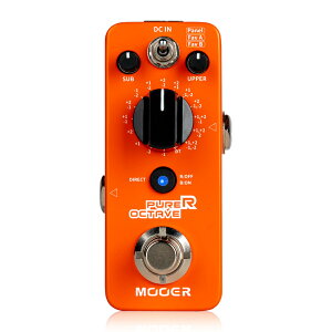 Mooer ���[�A�[ PURER OCTAVE �I�N�^�[�u �s�b�`�V�t�^�[ �M�^�[�G�t�F�N�^�[