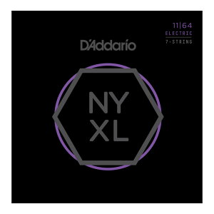 D'Addario __I NYXL1164 Nickel Wound 7-String Electric Guitar Strings Medium 7pGLM^[