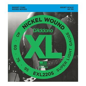 D'Addario __I EXL220S Short V[gXP[p GLx[X