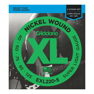 D'Addario __I EXL220-5 5-String/Long 5pGLx[X