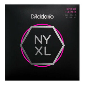 D'Addario __I NYXL32130 Long Scale Regular Light 6-String 6p GLx[X