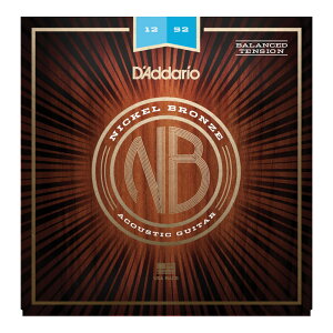 D'Addario __I NB1252BT Nickel Bronze Set Balanced Tension Light AR[XeBbNM^[