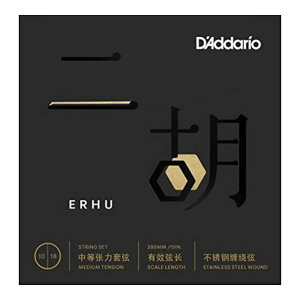 D'Addario __I ERHU01 Erhu Strings Medium Tension 10-18 ӌ