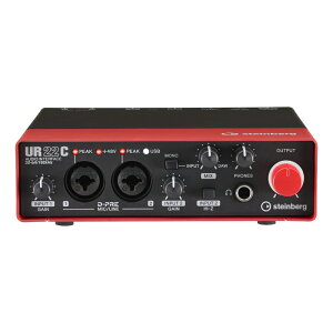 Steinberg �X�^�C���o�[�O UR22C RD USB�I�[�f�B�I�C���^�[�t�F�[�X ���b�h