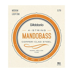 D'Addario ダダリオ EJ79 Mandobass Copper Coated Steel マンドベース弦