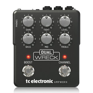 tc electronic DUAL WRECK PREAMP vAv fBXg[V M^[GtFN^[