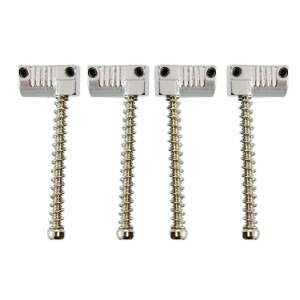 ALLPARTS �I�[���p�[�c BP-2071-001 Set Of 4 Grooved Saddles For Omega And Badass Bass Bridge �x�[�X�p�u���b�W�T�h�� 4����