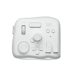 TourBox cA[{bNX TOURBOX-ELITE-IVWH TourBox Elite AC{[zCg  摜 ҏW Rg[[ Bluetooth 5.0