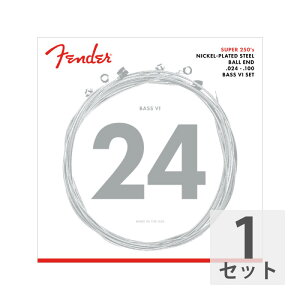 Fender tF_[ Super 250 Bass VI Strings Nickel Plated Steel Ball End .024-.100 6GLx[X