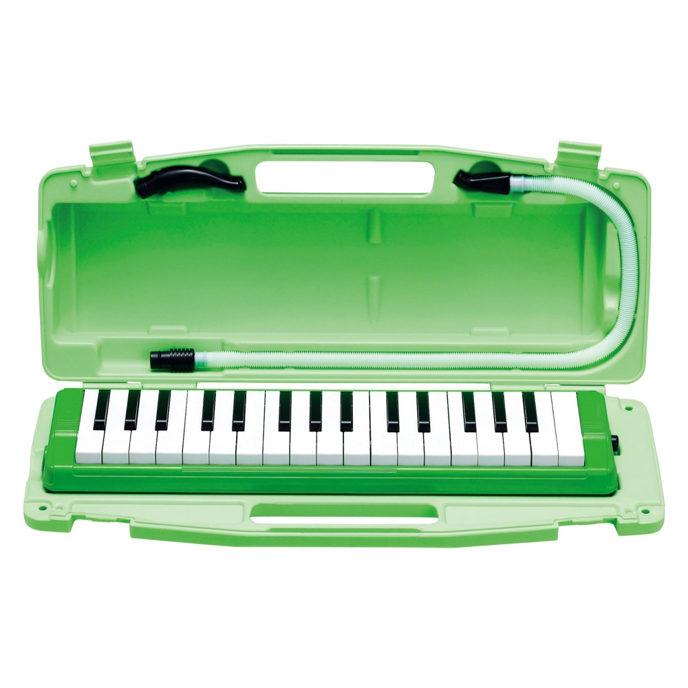 ZEN-ON ゼンオン 鍵盤ハーモニカ 最大83%OFFクーポン ピアニー 緑 全音 絶妙なデザイン 323AH アルト GREEN