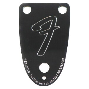 Fender tF_[ 70S VINTAGE-STYLE 3-BOLT F STAMPED BASS NECK PLATE Chrome x[Xp lbNv[g