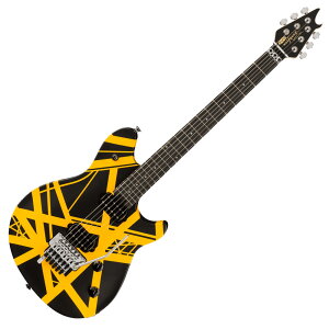 EVH Wolfgang Special Striped Series Black and Yellow GLM^[