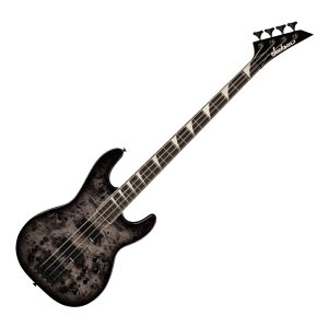 Jackson WN\ JS Series Concert Bass CB JS3P Transparent Black GLx[X