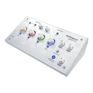 ROLAND BRIDGE CAST Ice White �Q�[�~���O�I�[�f�B�I�~�L�T�[ �I�[�f�B�I�C���^�[�t�F�C�X BRC-WH