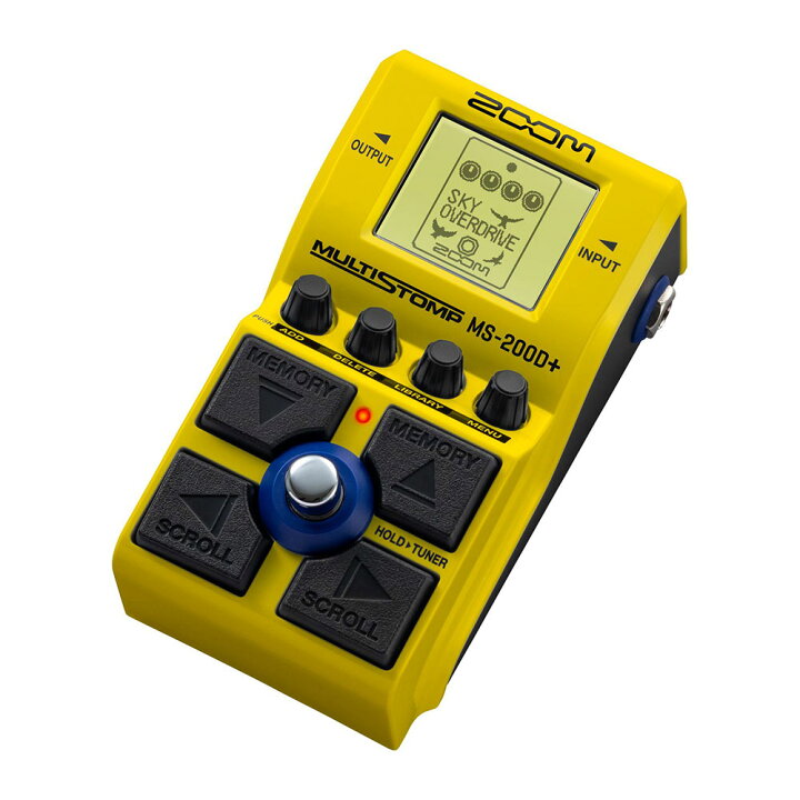 楽天市場】ZOOM ズーム MultiStomp MS-200D+ ギター マルチ 