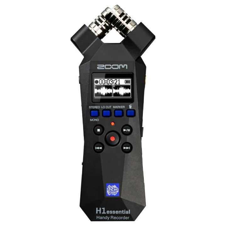 楽天市場】ZOOM ズーム H1essential 32bitフロート録音 essential 