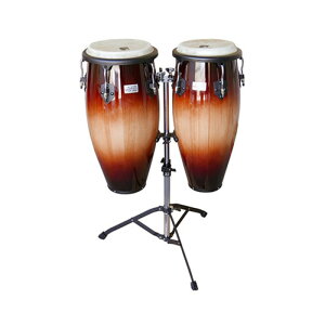 TOCA �g�J 2800SB Players 10+11�C���` Wood Conga Set Sunburst �R���K �T���o�[�X�g �X�^���h�t��