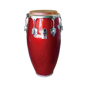 TOCA gJ 4611-3/4FR Custom Deluxe Fiberglass 11 3/4C` Red Sparkle Conga RK bhXp[N