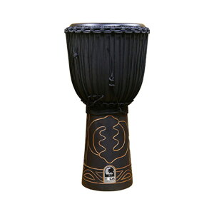 TOCA �g�J ABMD-12 Black Mamba 12�C���` Wood Djembe w/Bag and Djembe Hat �W�����x �o�b�O�t��
