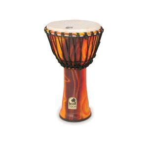 TOCA gJ SFDJ-10F 10C` Freestyle Djembe Fiesta Red Wx