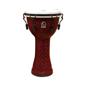 TOCA gJ TF2DM-10RM Freestyle II Djembe 10C` Red Mask Synthetic Head Wx