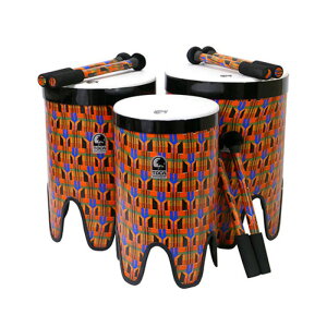 TOCA gJ TF2NT-3PCK Nesting Tom Tom Drums Kente 3set lXeBOgg ^^h 3TCYZbg