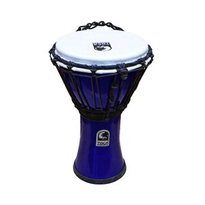 TOCA gJ TFCDJ-7MI Freestyle II Colorsound Djembe 7C` Metallic Indigo Wx