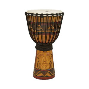 TOCA gJ TODJ-12TM Origins Series Djembe 12C` Tribal Mask Wx