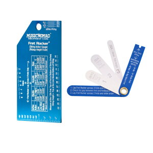 MUSIC NOMAD ~[WbNm}h MN870 Precision Fret Rocker+ and Fret Gauge Kit Q[W sbNAbv[[ tbgQ[W