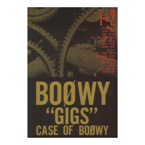 �o���h�X�R�A BOOWY GIGS CASE OF BOOWY 1+2 �P�C�G���s�[