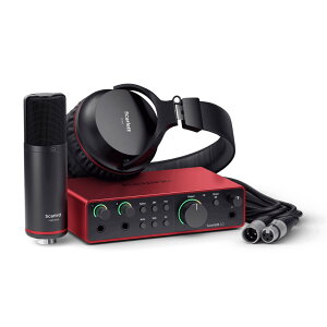 Focusrite Scarlett 2i2 Studio 4th Gen I[fBIC^[tFCXZbg