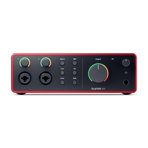Focusrite Scarlett 4i4 4th Gen I[fBIC^[tFCX