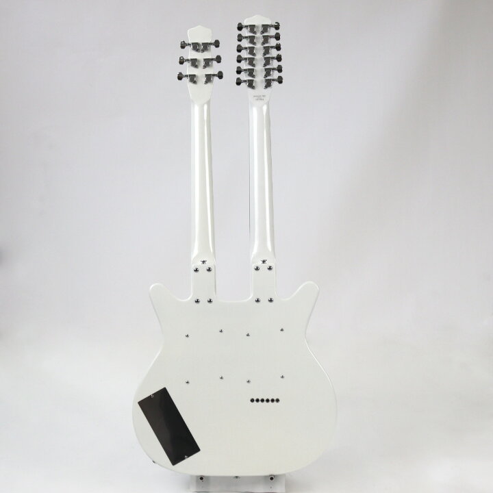 楽天市場】Danelectro ダンエレクトロ DOUBLE NECK 6-12 WHT ダブル 