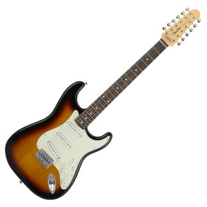 Fender tF_[ Made in Japan Limited Stratocaster XII Rosewood Fingerboard 3-Color Sunburst 12GLM^[