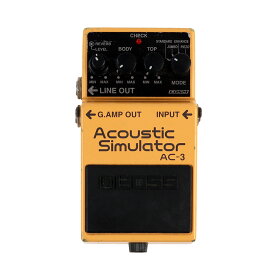 【中古】 アコースティクシミュレーター エフェクター BOSS AC-3 Acoustic Simulator ギターエフェクター